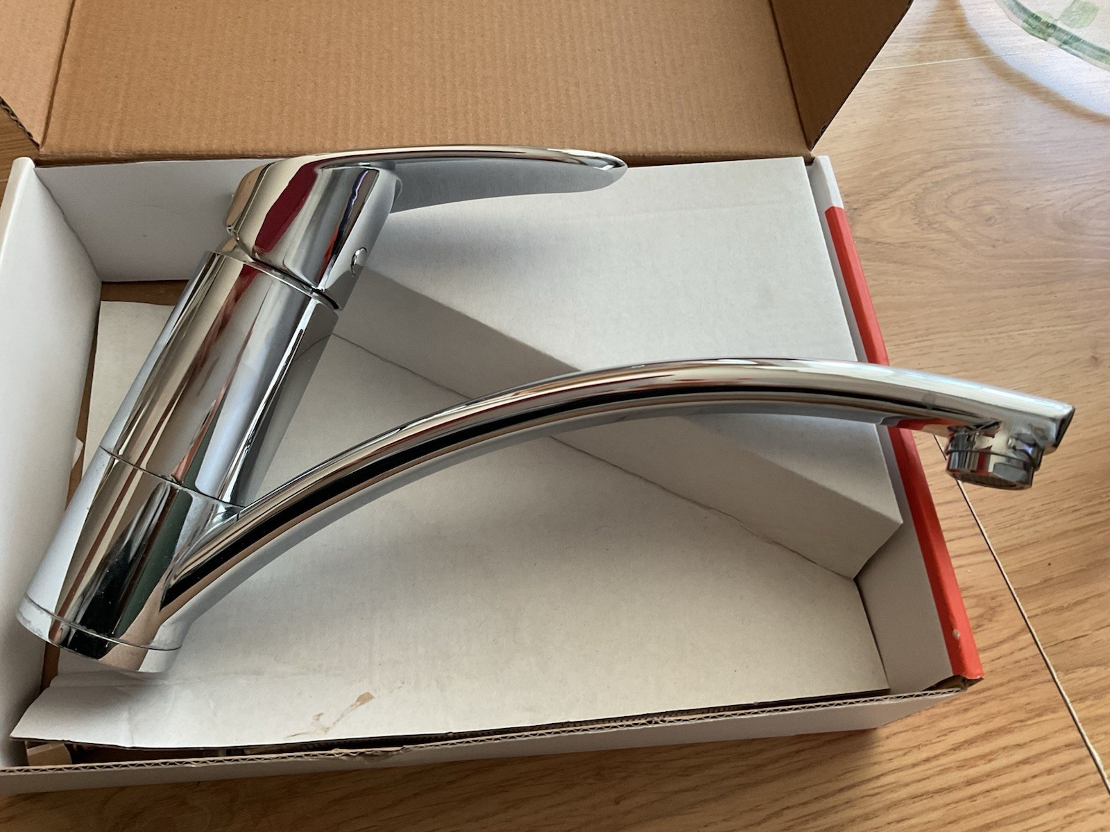 Mitigeur d'évier chrome à bec bas orientable et robinet de cuisine C3 - 2