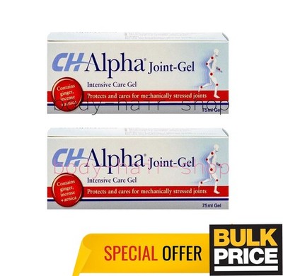 CH-Alpha Joint Gel Relax Comfort Tired Legs Stressed Muscles Joints 75ml 2-Pack
