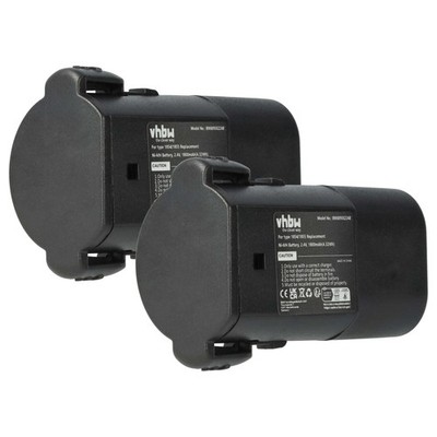 2x Akku für Moser Arco 1854 Serie 1800mAh 2,4V NiMH
