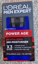 L'Oreal Men Expert Power Age Revitalising Moisturiser 50 ml With Hyaluronic Acid