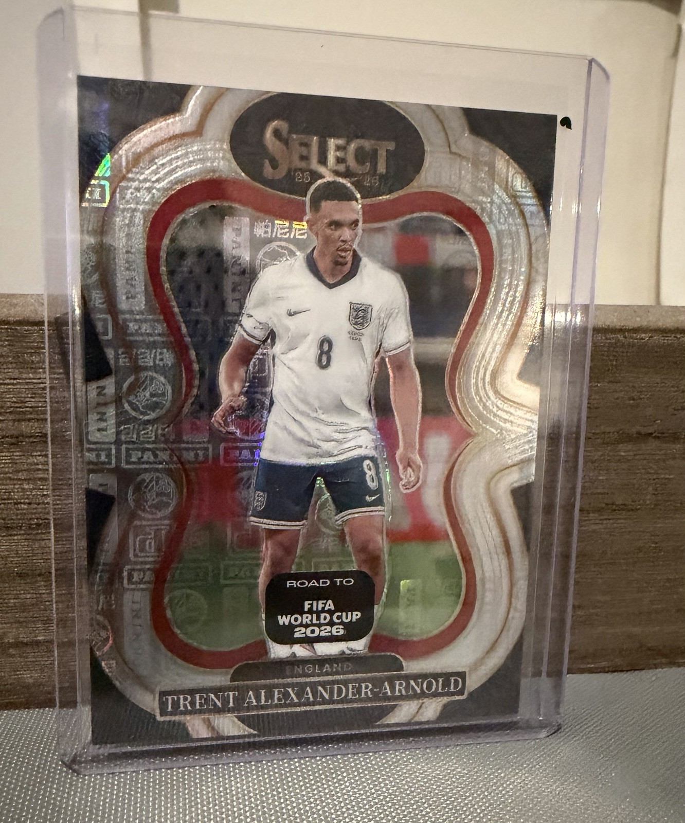 2025 Panini Select FIFA Trent Alexander-Arnold Panini Logo Prizm /61 England