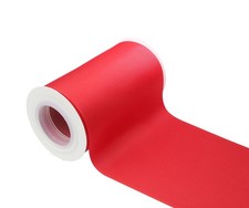 5 Yards 4 Inch Wide Solid Grosgrain Ribbon Red Grand Opening Wedding Craft