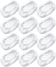 100 Cotton Terry Mop Pads 15X8 Inch, 12-Pack Reusable Terry Cloth