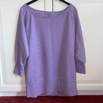 Pullover Damen Gr.L lila locker