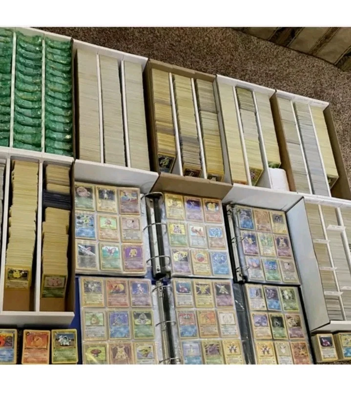Коллекция винтажных карт Pokemon Bulk Wotc 40+ лот пластинок почти как новые, 1-е издание, редкие - Изображение 3 из 4
