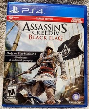 Assassin's Creed IV: Black Flag Sony PS4, 2013 Target Edition, Mint Pre-Owned
