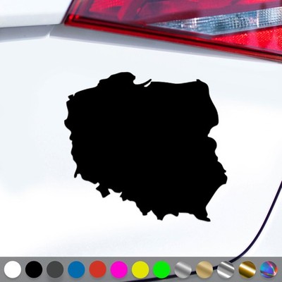 Poland Decal Krakow Szczecin Wroclaw Warsaw Sticker Car Truck Gift Idea