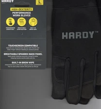 HARDY MENS MECHANICS WORK GLOVES (LARGE ONLY)