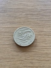 2013 Wales Daffodil and Leek Round Pound £1 Coin Circulated