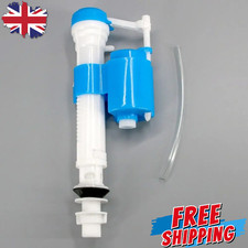 Toilet Cistern Valve Fill 1/2" Brass Inlet Bottom Entry Plastic Float Flush WC