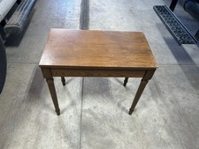 Vintage Organ Bench Measures 25in W x 22in T x 14in D MAKE OFFER 