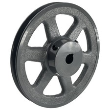 AK71-5/8 V Belt Pulley 5/8 inch bore 6.95 OD,V-Belt Sheave Cast Iron for A AX...