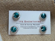 B Zircon equesterian Magnetic Number Pins  horse show competition number holder