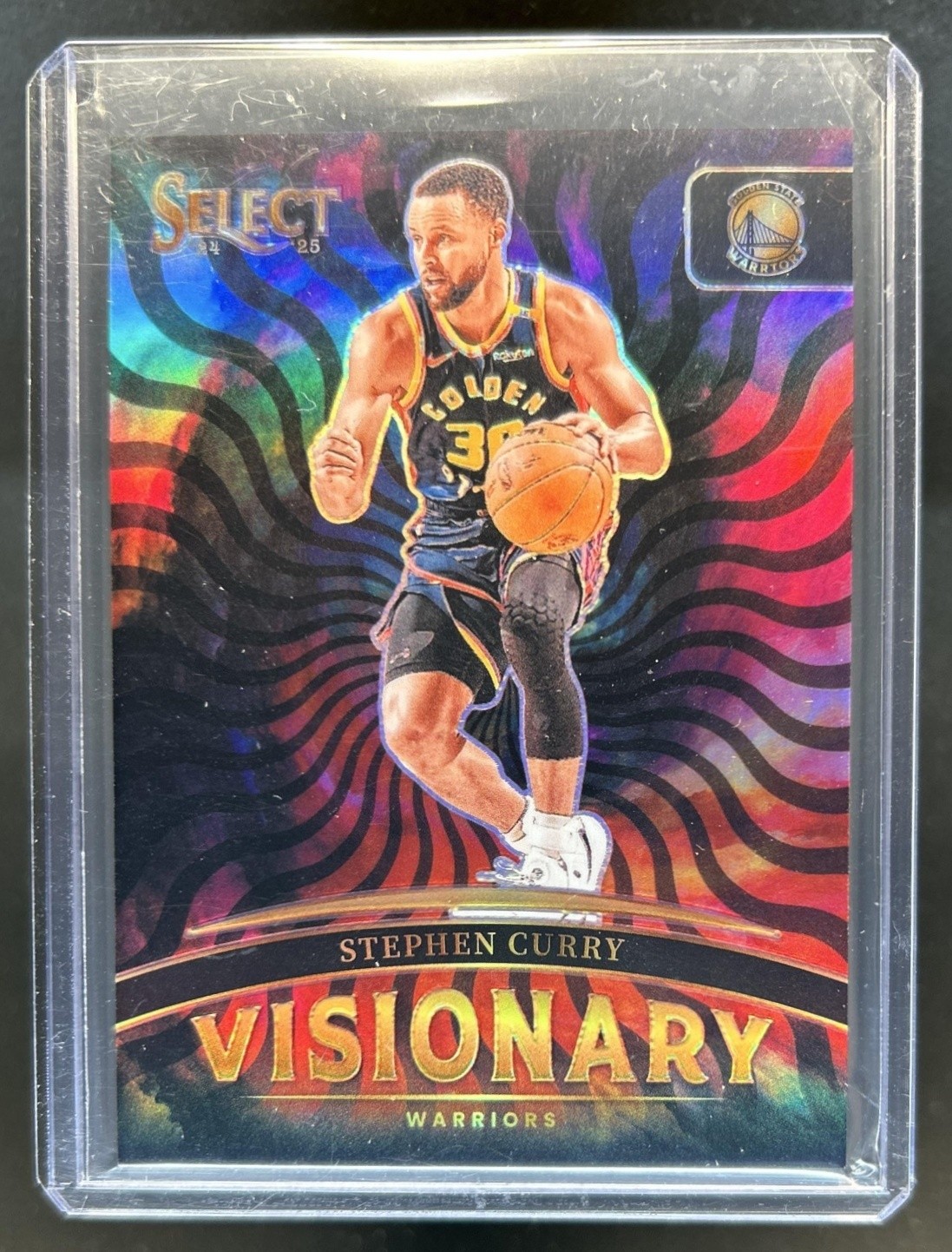 2024-25 Panini Select Stephen Curry Visionary #6 Warriors