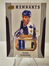 2024-25 Upper Deck Engrained Icons Stick Relic #R-MO /100 Mark Osborne 