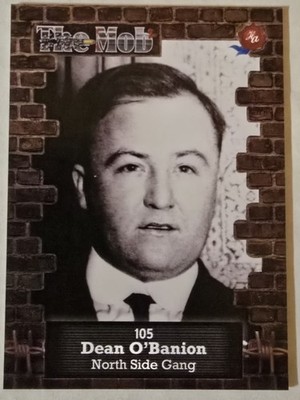 #105 Dean O'Banion 14/29 - 2023 The Mob 2 Special RED Aurora Parallel 