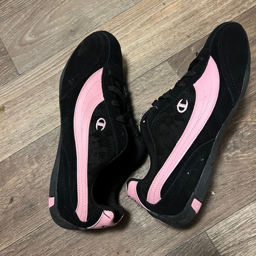 champion black and pink shoes womens size 10 - Picture 5 of 7