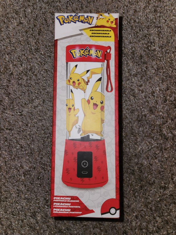 NEW Pokemon Pikachu Portable Blender - Rechargeable 