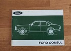 Ford Consul - BETRIEBSANLEITUNG (1972)