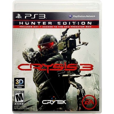Crysis 3 Hunter Edition - Sony Playstation 3 PS3 Pristine Tested 1Y Guarantee