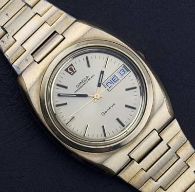 Vintage Omega Megaquartz 32KHz Gold Ref. 196.0033   40mm Quartz Watch