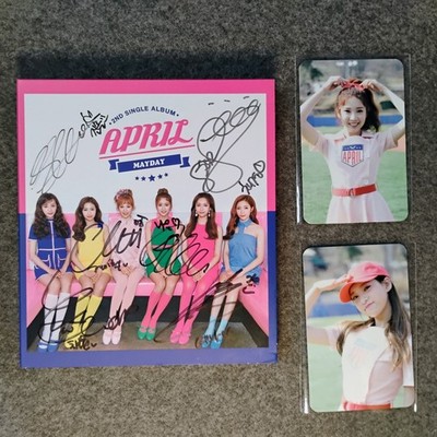 [SIGNED] April - Mayday (2nd Single Album) (2017) | All member Autographed