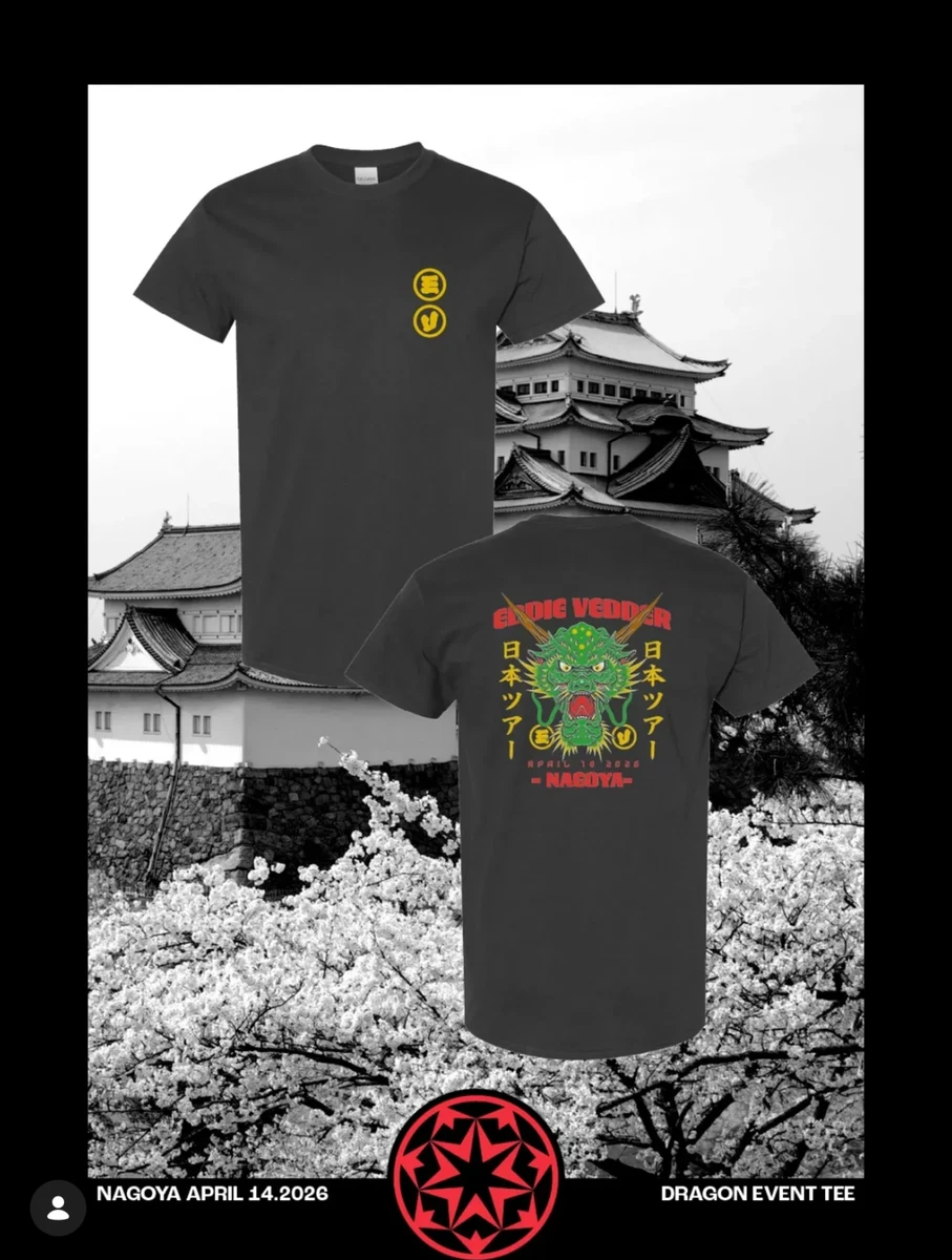 eddie vedder t shirt products for sale | eBay