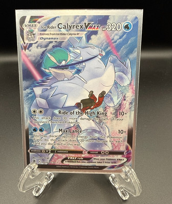 Ice Rider Calyrex VMAX TG15/TG30 Swsh10: Astral Radiance Trainer Gallery Holo