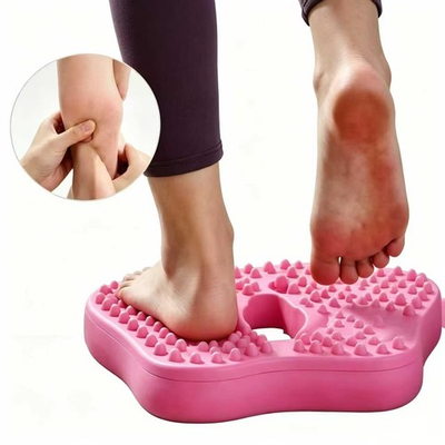 #ad Pressure Point Slimming Fitness Equipment Inflatable Home Foot Massager Pink $58.00