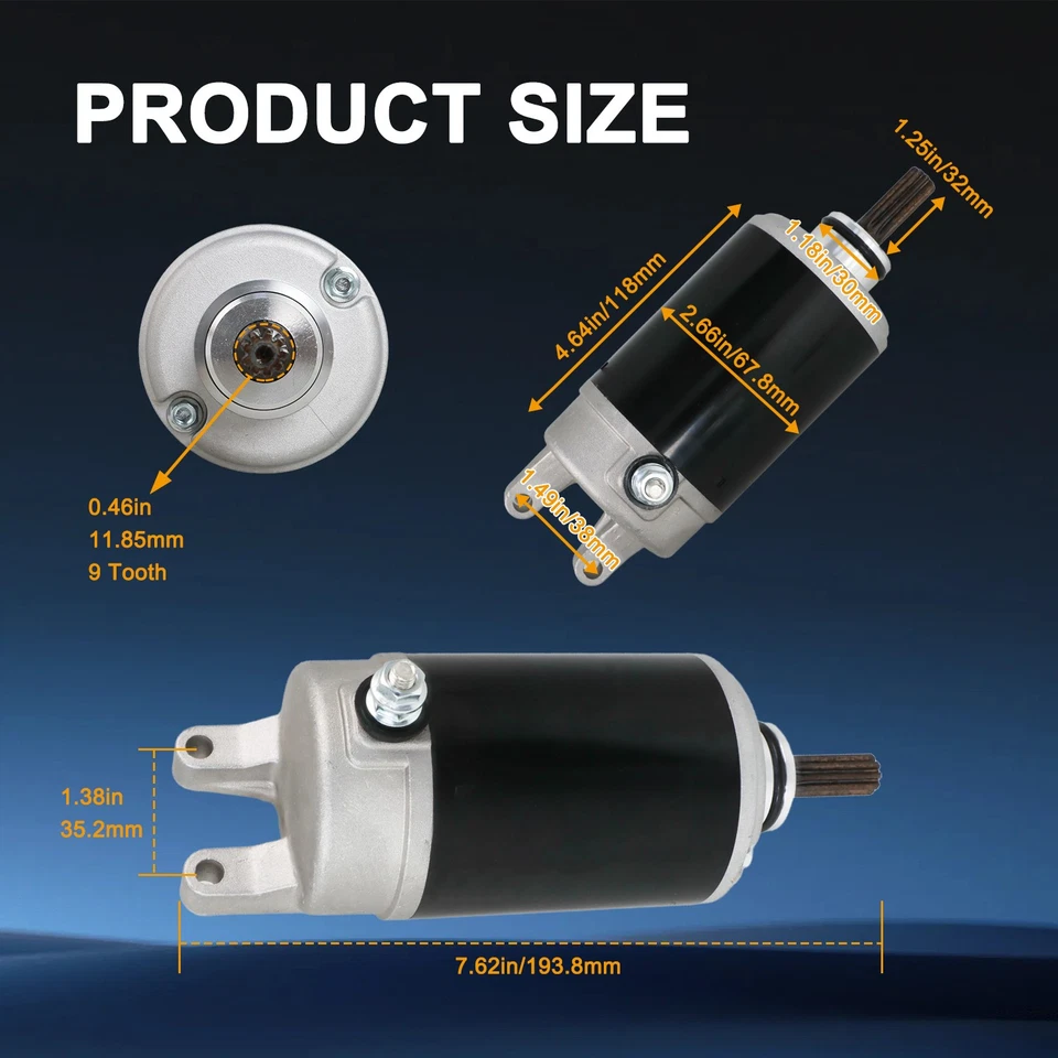 Arranque para Suzuki GSX 1300R GSX1300R Hayabusa 1300 2008-2024 31100-15H21 Foto 3 de 4