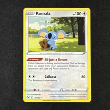 komala pokemon card SM41 PTCGO Code Basic Form Komala Promo - Pokemon TCG