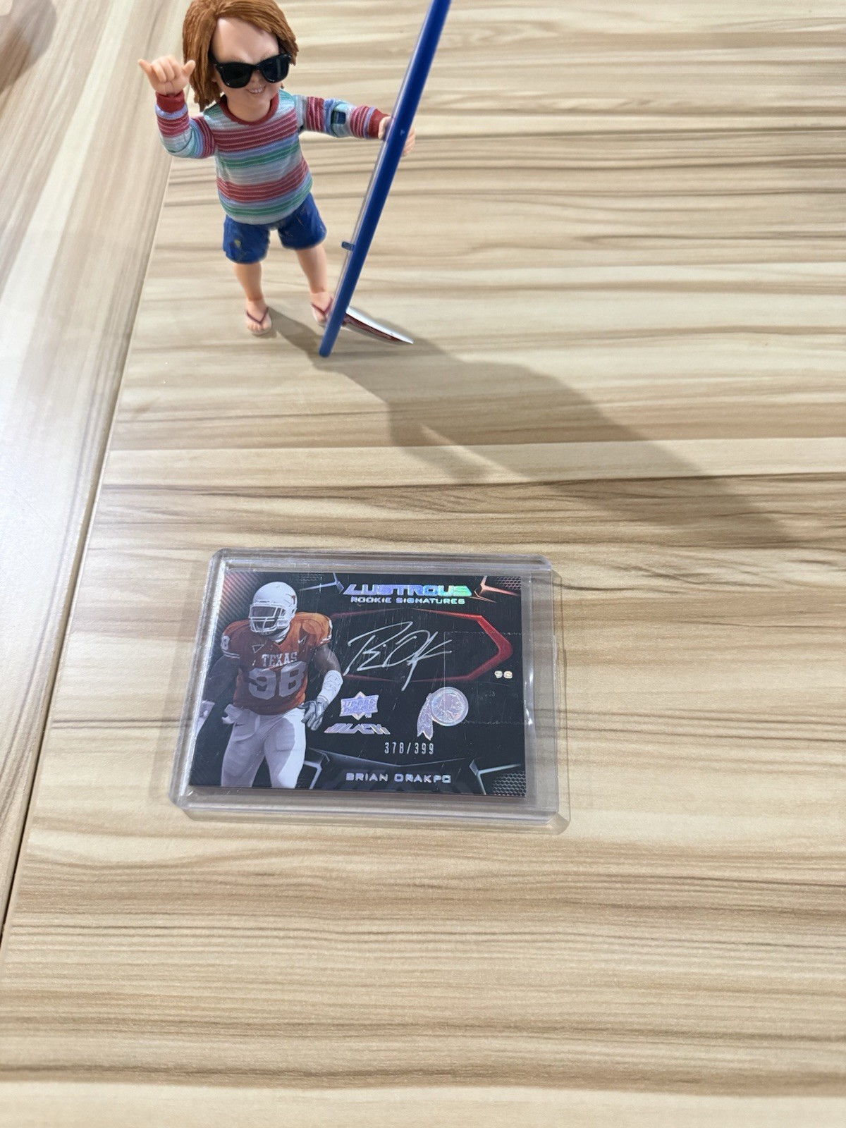 Brian Orakpo Upper Deck Black #123 Autograph