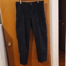 Carhartt Black Ripstop Scrub Pants Size L Unisex Medical C54108