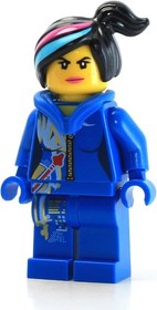 LEGO Movie Space Wyldstyle Minifigure 70816 With Hood