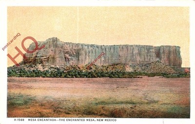 Ansichtskarte__New Mexico, Die verzauberte Mesa, Mesa Encantada