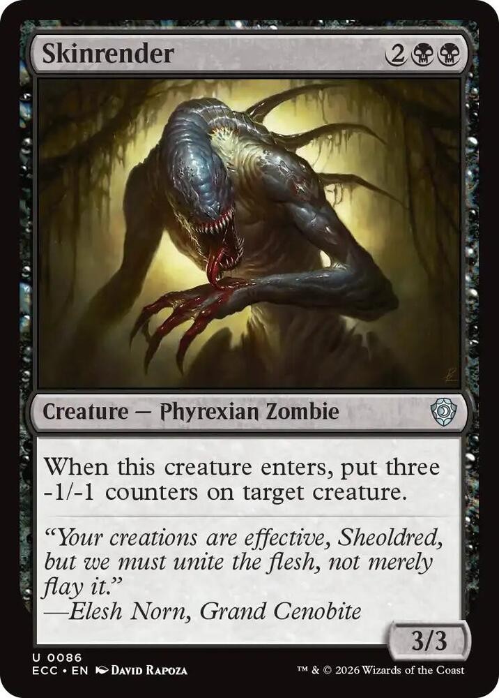 Skinrender ECC 86 English NM - MTG