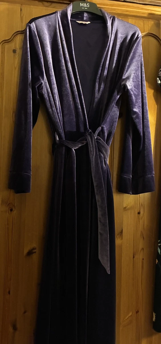 Velvet Dressing Gown in Nightwear for Women for sale | eBay UK