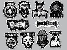 Neo Crust Vinyl Sticker Lot (10 Pack) SET 2 full of hell converge integrity hxc
