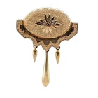 Vintage Art Deco Gold Filled 1940's Brooch -Really Gorgeous, Estate Jewelry