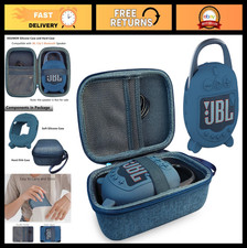 "Silicone Cover  Hard Case for Portable Bluetooth Speaker - Protective Storage