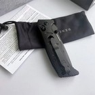 Benchmade New Mini Adamas 273GY-1 Classic Black Folding Knife — photo 6