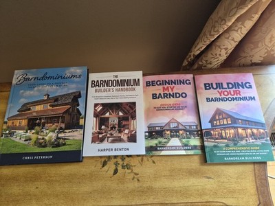 4-Barndominiums Books,Design And Building