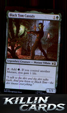Foil Black Tom Cassidy 715 Magic C Commander: Marvel Super Heroes Card NM