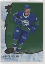 2019-20 Upper Deck Ice Green Brock Boeser #22 14gy