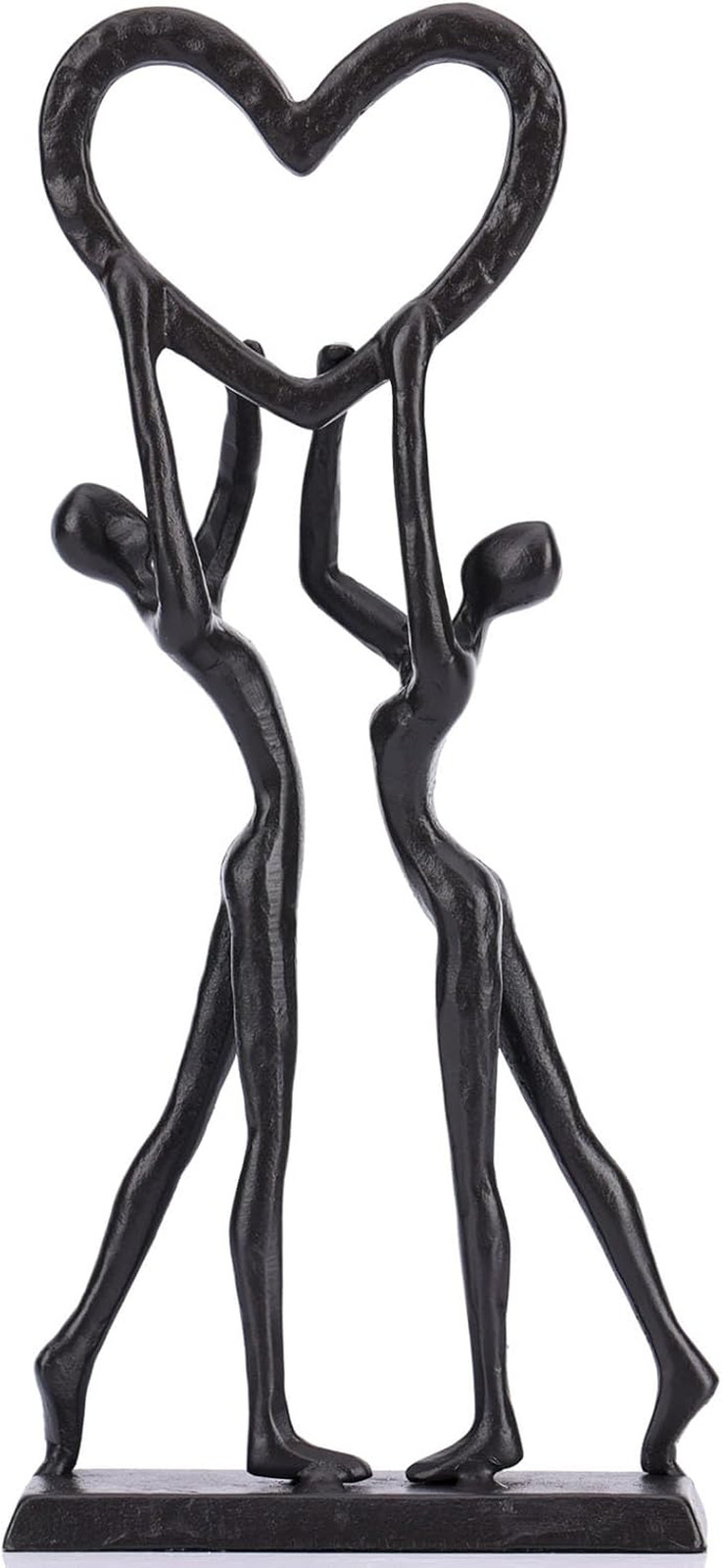 Regalo 6° Anniversario: Statua Cuore Ferro Battuto per Lui e Lei