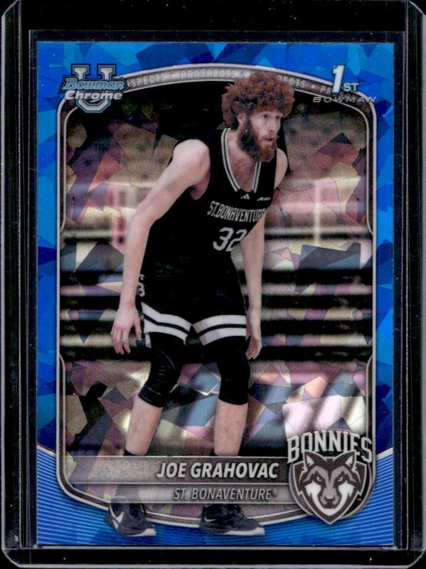 2025 Bowman Sapphire Joe Grahovac Chrome 1st Prospect #BCP-24 Bonnies