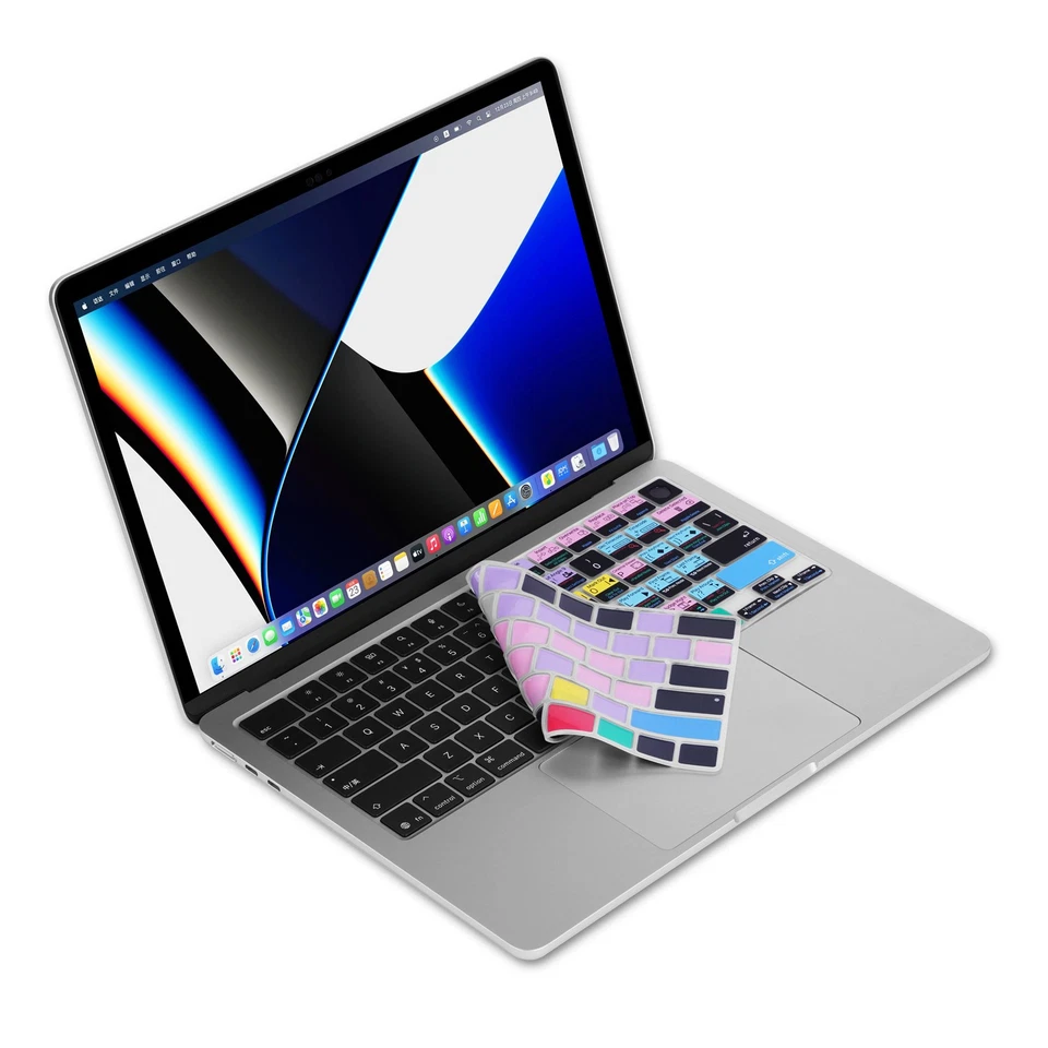 XSKN DaVinci Resolve Shortcuts Keyboard Cover for Macbook Air 13.6/15.3 M2 M3 M4 - Image 3 of 4