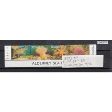 GB-Alderney 1993, Mich. No.: 61-64 ** Four Stamp Strip