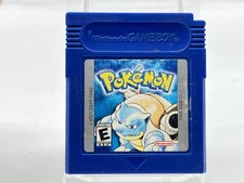 Nintendo Gameboy Pokemon Blue | AUTHENTIC | NEW BATTERY