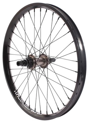 KHE Greyhound PRO BMX Hinterrad 20 Zoll 14mm 9T Kassette 884g Schwarz - Bild 1 von 4